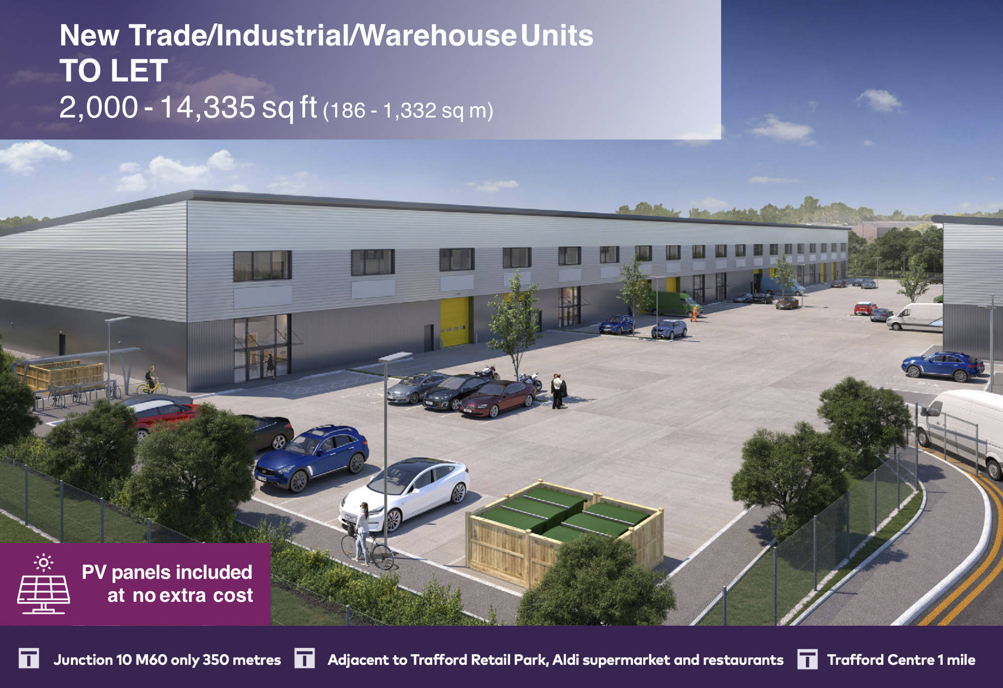 Trafford Gate - New Trade, Industrial and Warehouse Units To Let, Manchester