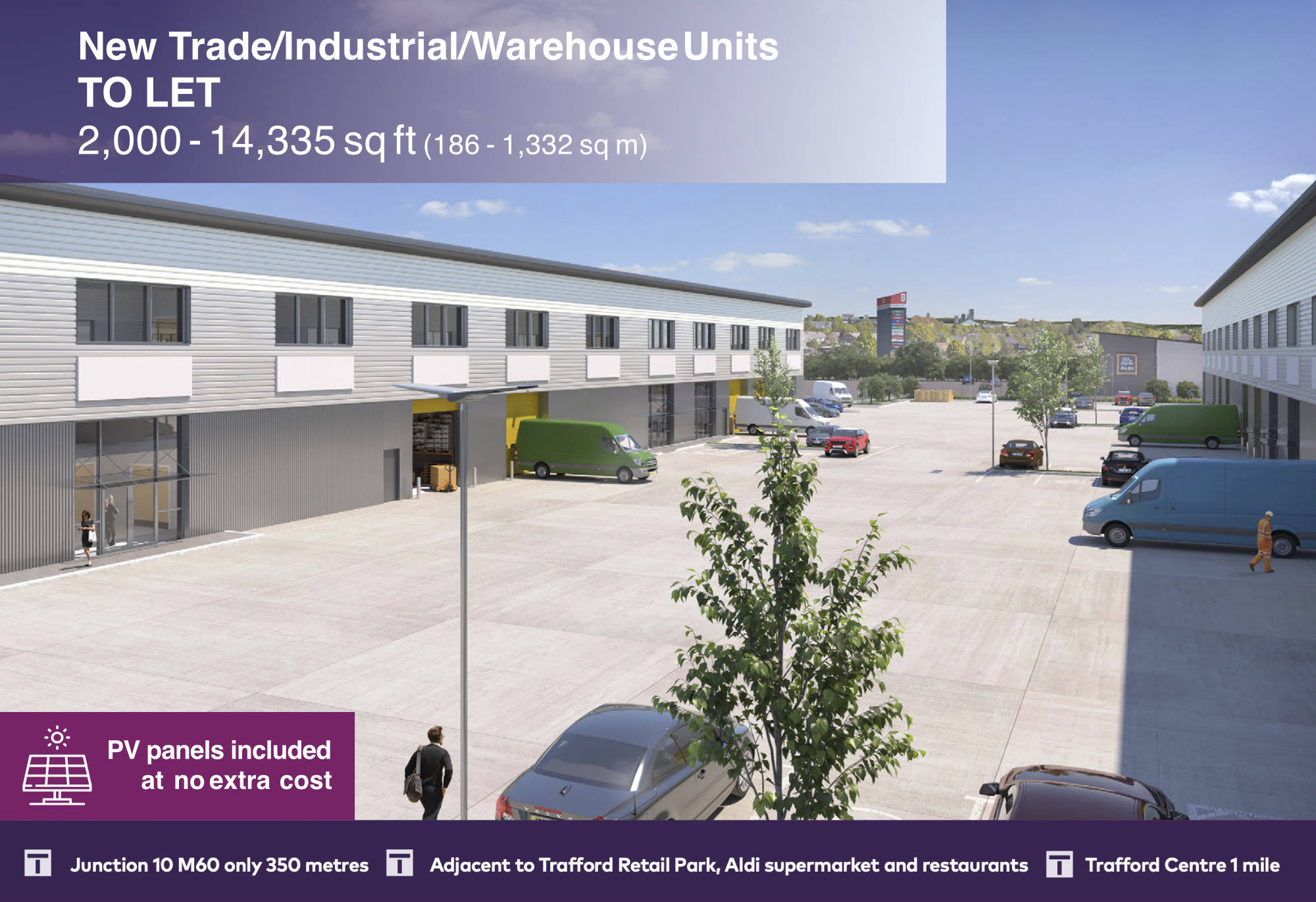 Trafford Gate - New Trade, Industrial and Warehouse Units To Let, Manchester